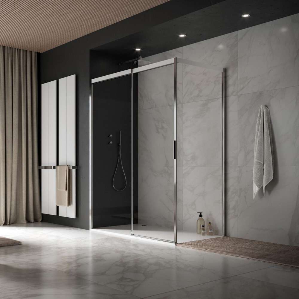 DUKA ACQUA R5000 schuifdeur 1400mm + zijwand 900