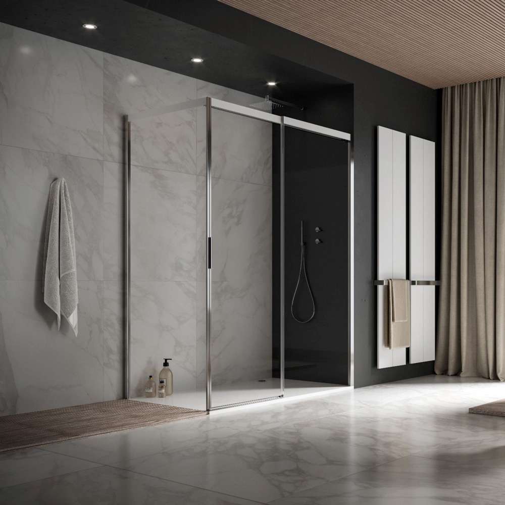 DUKA ACQUA R5000 schuifdeur 1600mm + zijwand 900