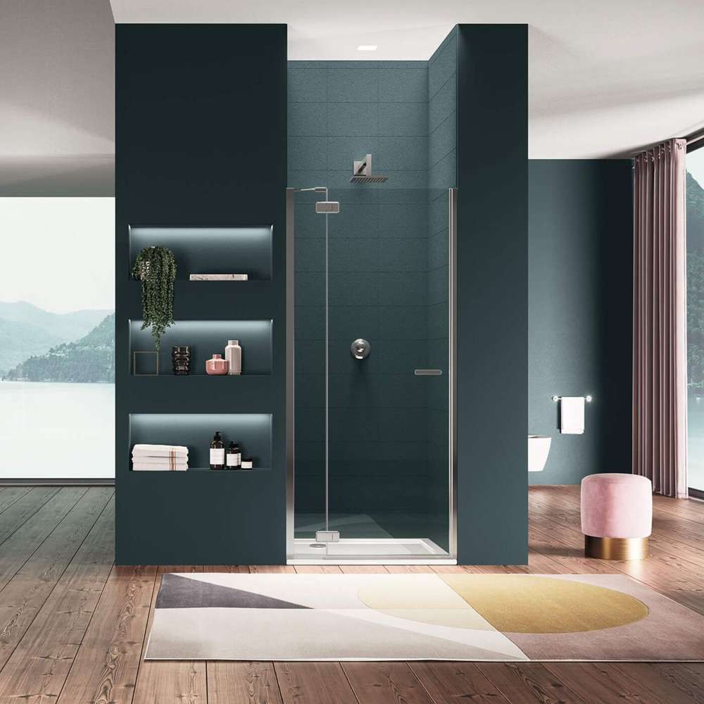 DUKA Gallery 3000 draaideur voor niche 1355-1390mm