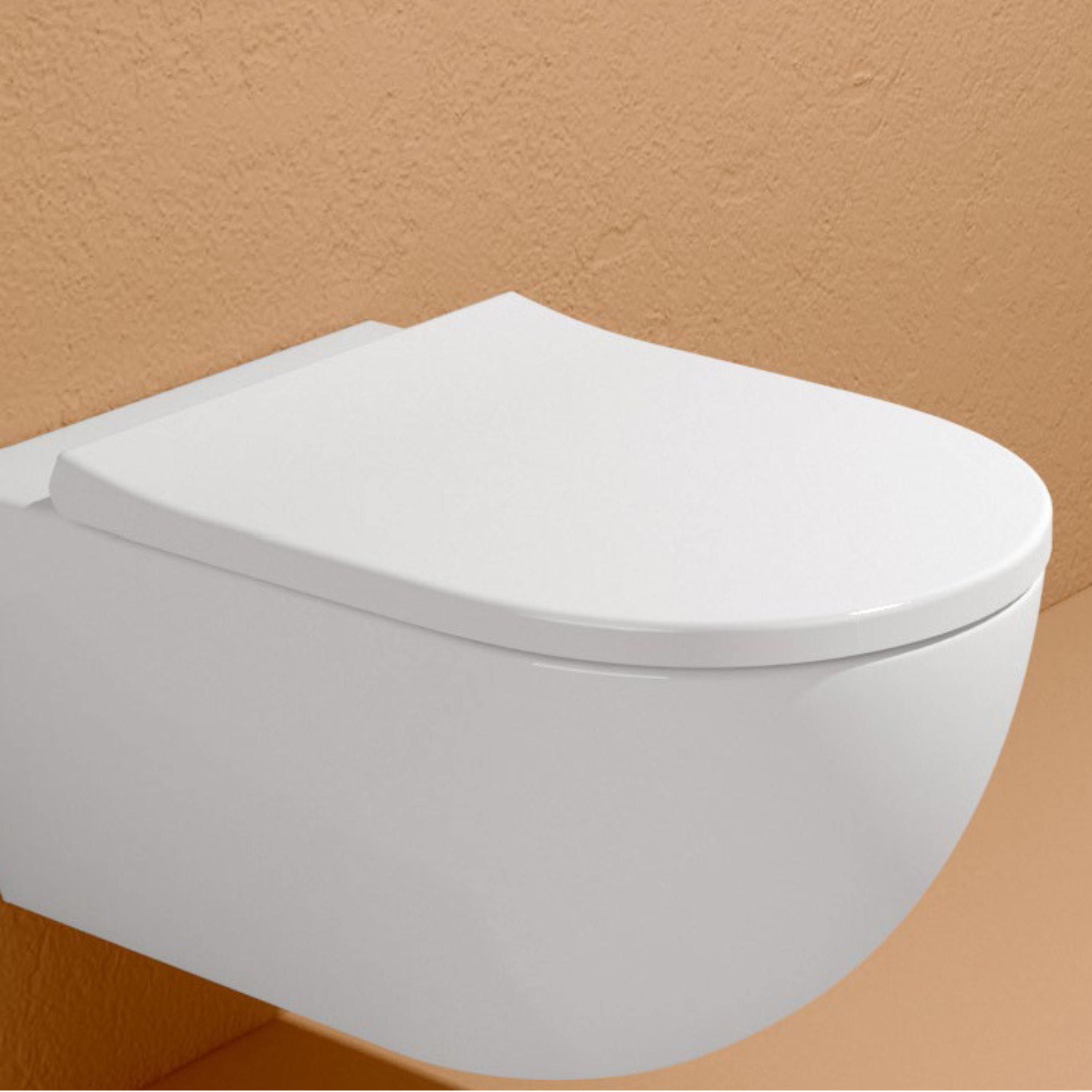 FLAMINIA APP soft-close thermosetting toilet seat glossy white